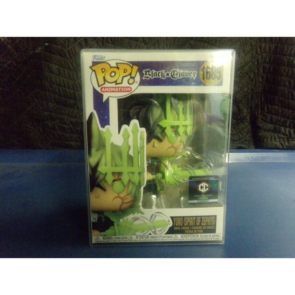 Funko Pop Black Clover Yuno Spirit of Zephyr 1685 Chalice Collectibles Exclusive